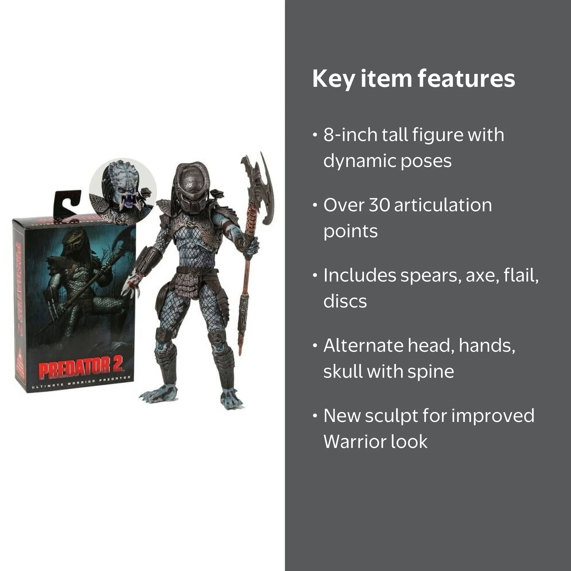 NECA Predator 2 Ultimate Warrior Predator 8
