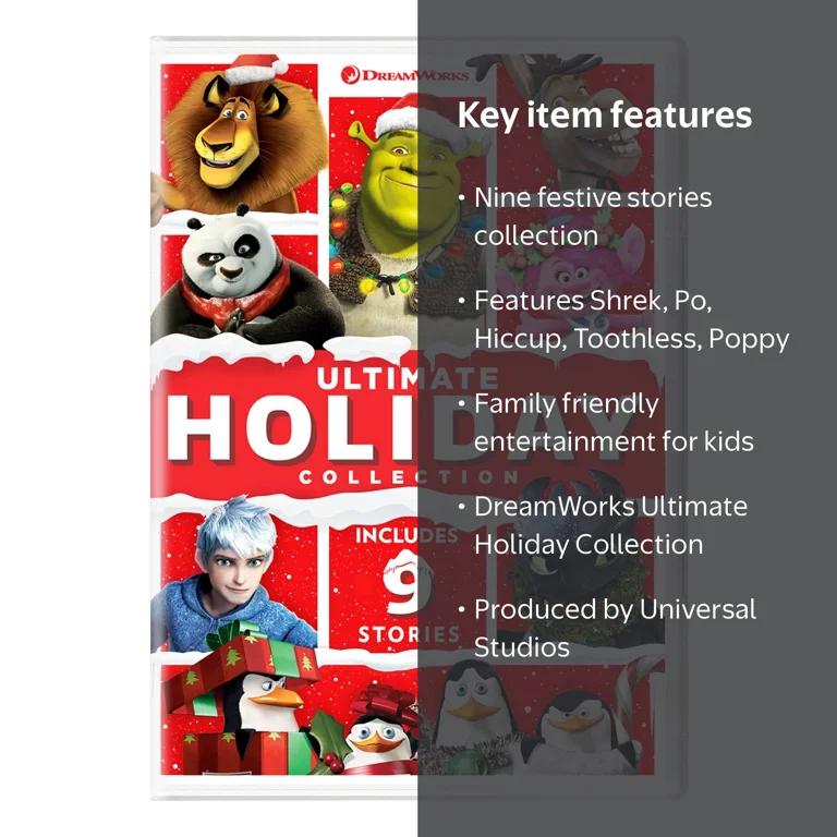 SDS, DreamWorks Ultimate Holiday Collection DVD Set, Festive