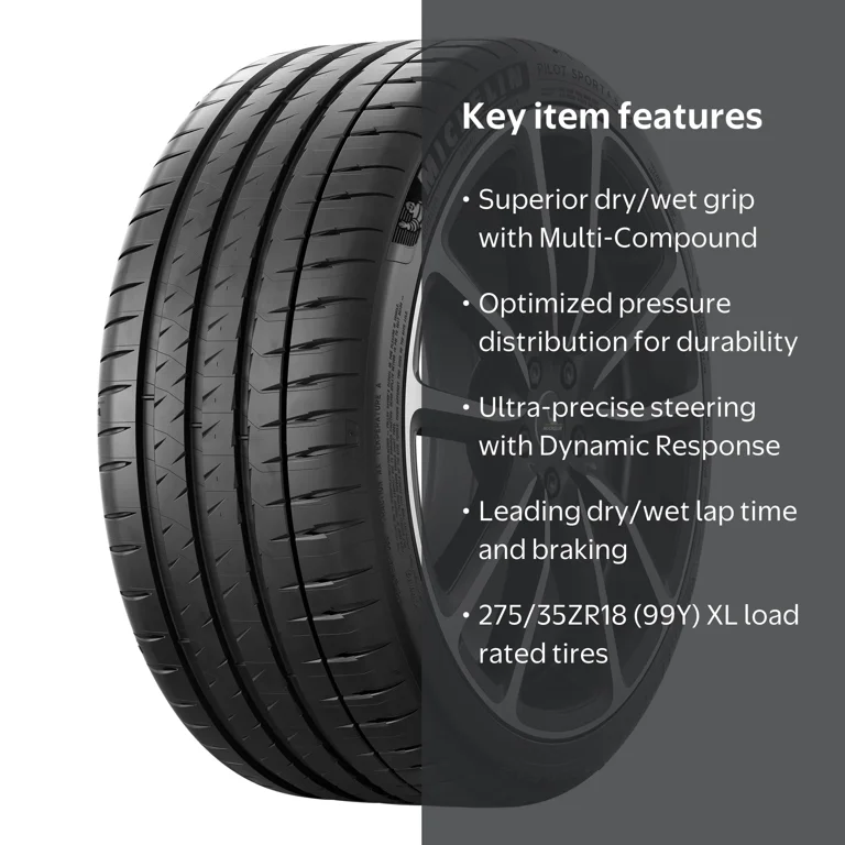 Michelin Pilot Sport 4S 275/35ZR18 (99Y) XL Performance Summer