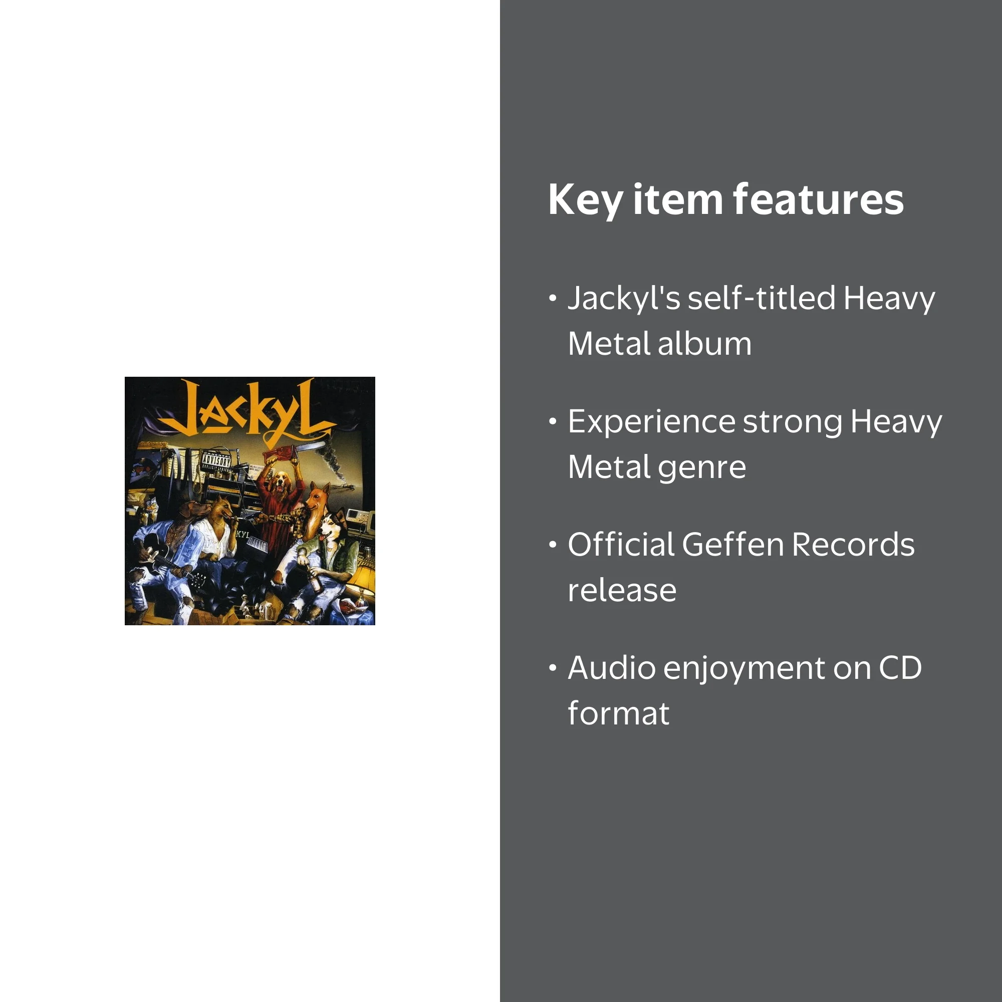 Geffen Records, Music & Performance, Jackyl - Jackyl - CD