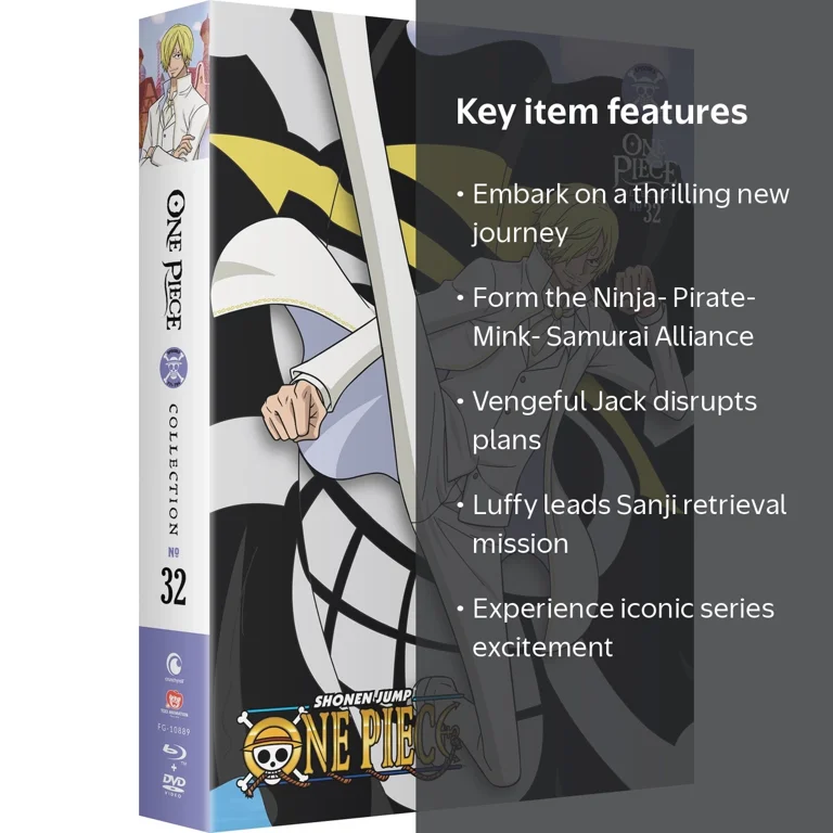 Crunchyroll, One Piece: Collection 32, Blu-ray DVD, Epic Adventure