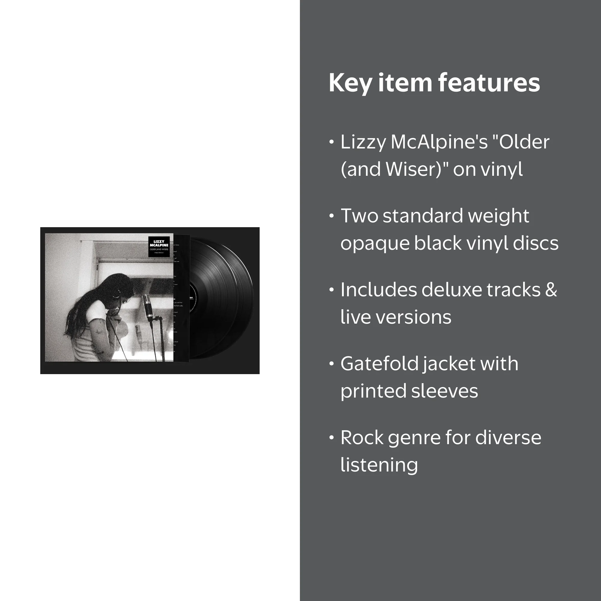 Lizzy McAlpine - Older (and Wiser) - Music & Performance - Vinyl