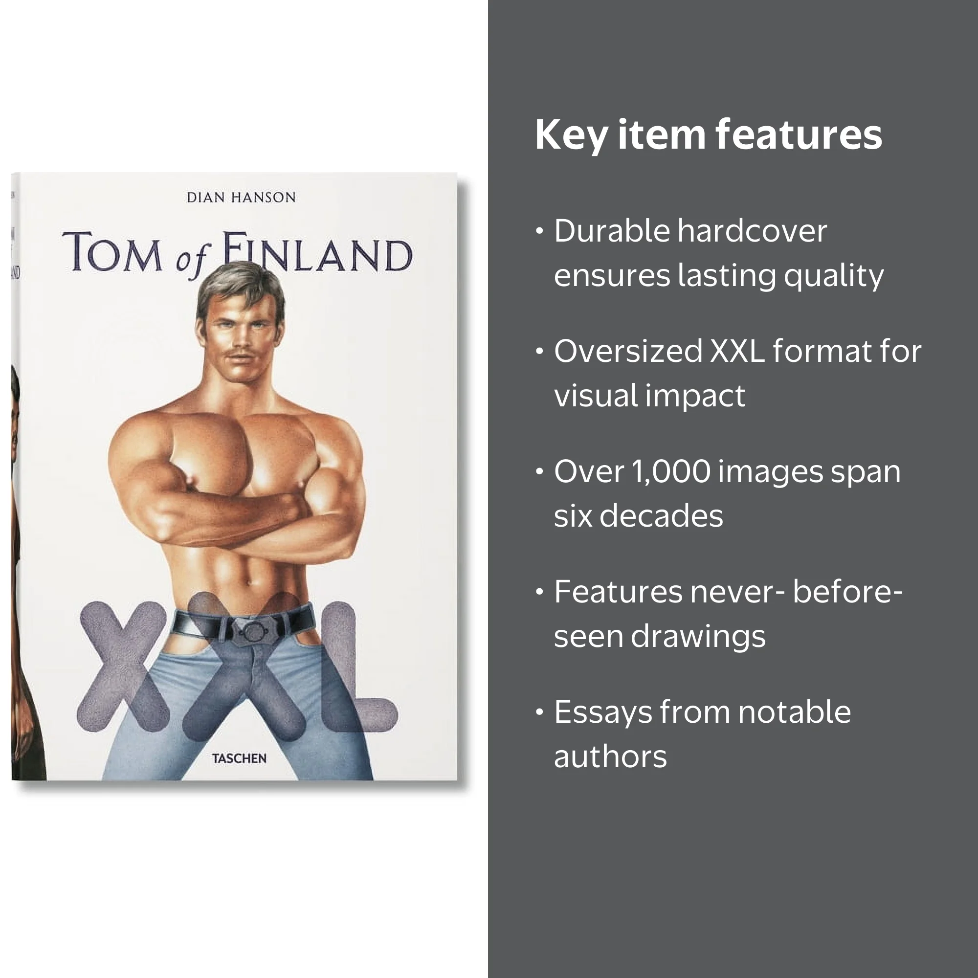 Tom of Finland XXL Hardcover: TASCHEN Collector's Edition by