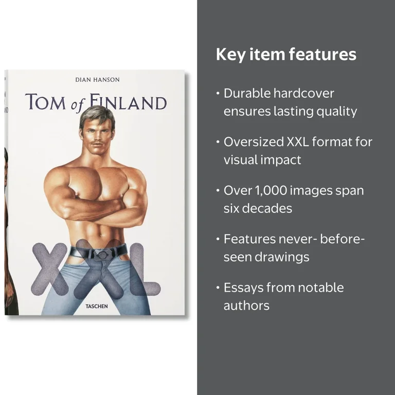 Armistead Maupin, Art Book, Tom of Finland XXL Hardcover, 1000+