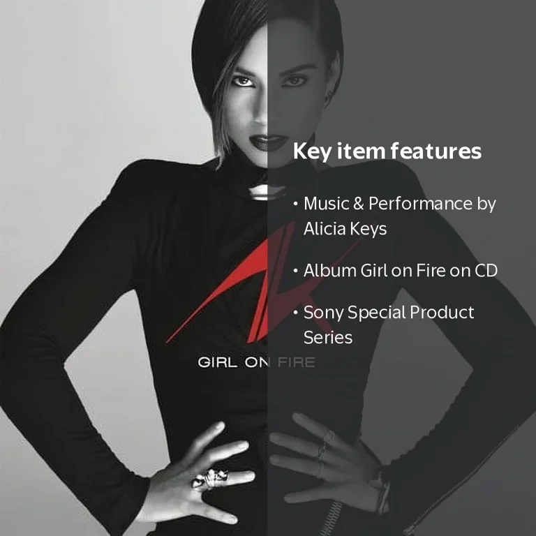 Sony Music, Girl on Fire, Music and Performance, CD - Walmart.com