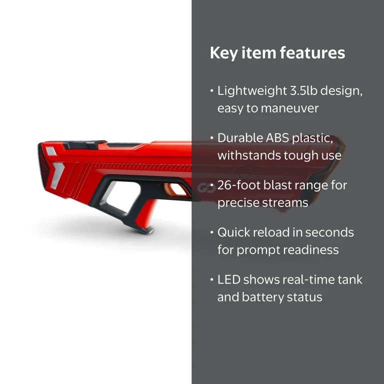 SPYRA™ - SpyraGO Automatic WaterBlaster Toy - Electric Water Gun