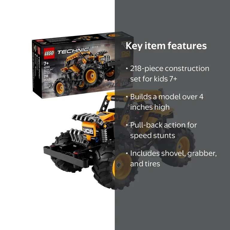 Free Shipping! LEGO Monster Truck Toys for Kids Ages 7 Plus with