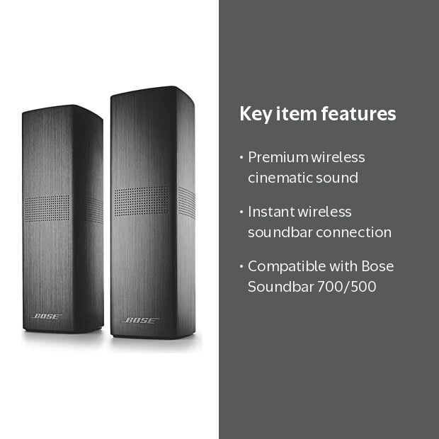 Bose Surround Sound Speakers 700 - Black - Walmart.com
