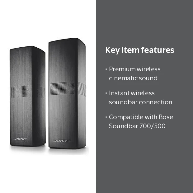 Bose Surround Sound Speakers 700 - Black - Walmart.com Bose Surround Sound Speakers 700 - Black - Walmart.com