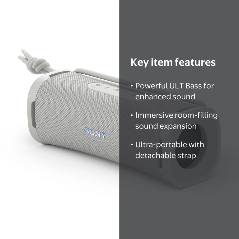Sony, Wireless Waterproof Bluetooth Speaker, ULT FIELD 1, Off