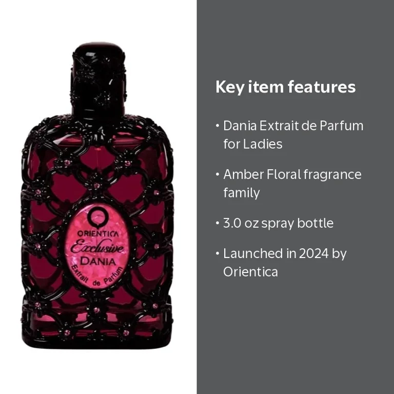 Orientica Ladies Dania Extrait de Parfum Spray 3.0 oz Fragrances