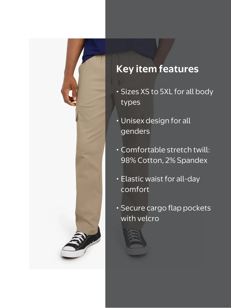Dogg Supply All-Gender Cargo Pants, Young Men's and Women's, XS