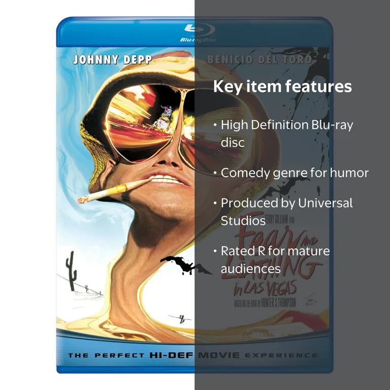 Fear and Loathing in Las Vegas [Blu-ray] - Walmart.com