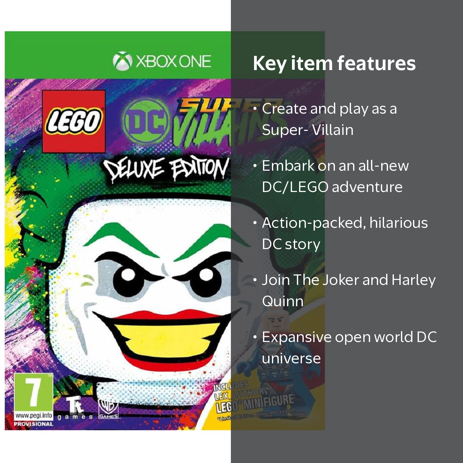 Lego DC Super Villains Deluxe Edition, Warner Bros., Xbox One