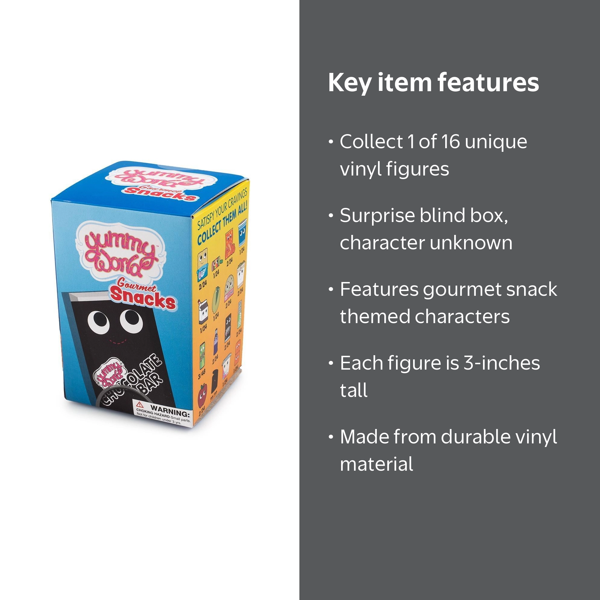 Kidrobot Yummy World Gourmet Snacks Blind Box Vinyl Mini Series