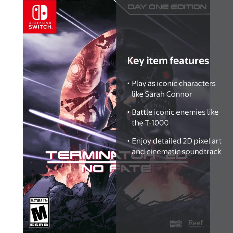 Reef Entertainment, Nintendo Switch Game, Terminator 2D NO FATE CE