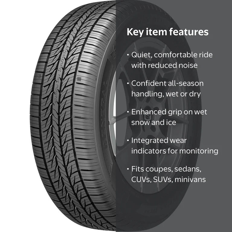 General Altimax RT43 225/65R17 102T All-Season Touring Passenger