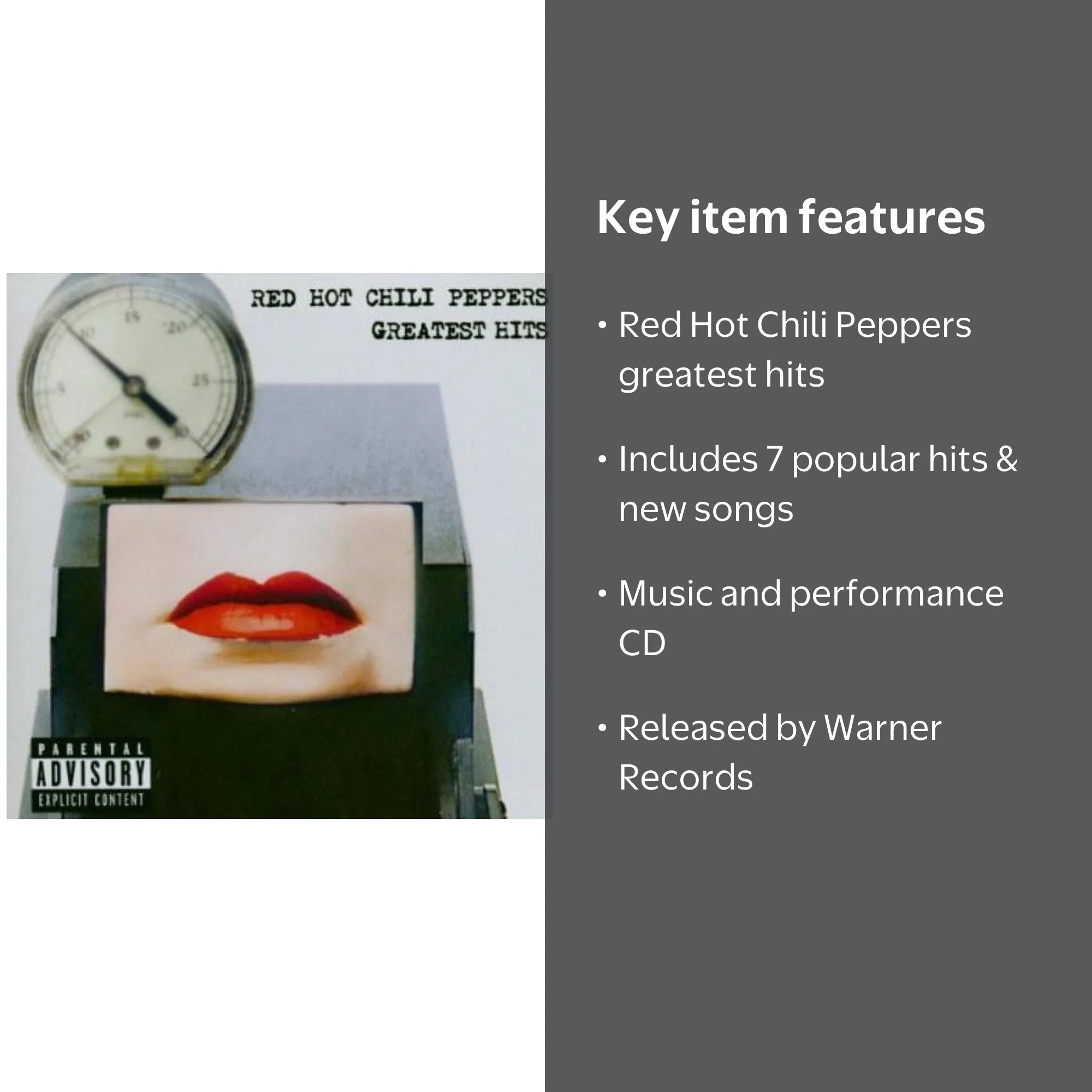 Red Hot Chili Peppers - Greatest Hits - Music & Performance - CD