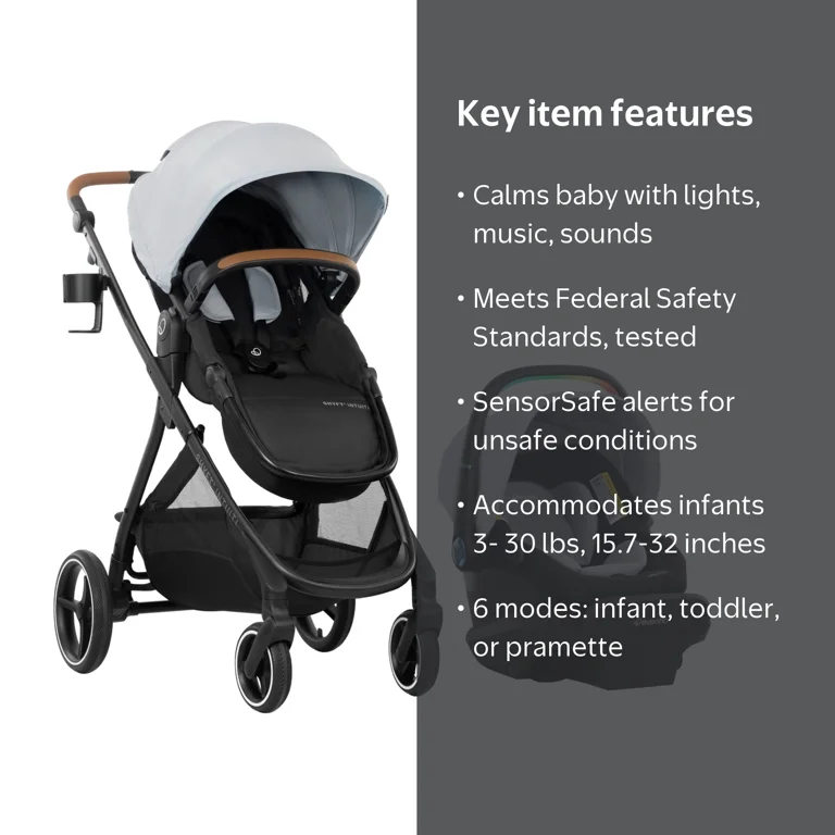 Evenflo Shyft Intuiti Travel System Featuring LiteMax NXT Preemie