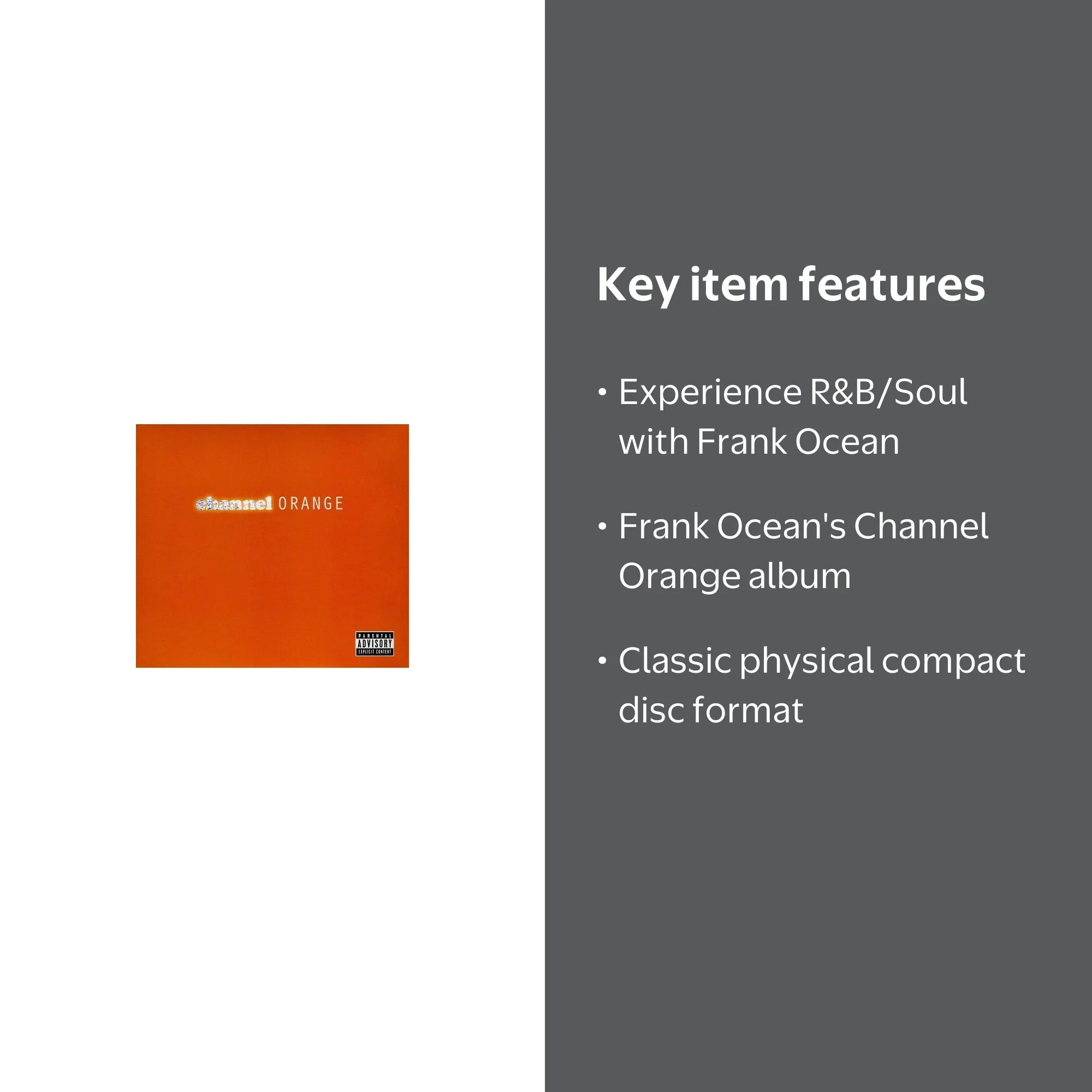 Frank Ocean - Channel Orange - CD - Walmart.com