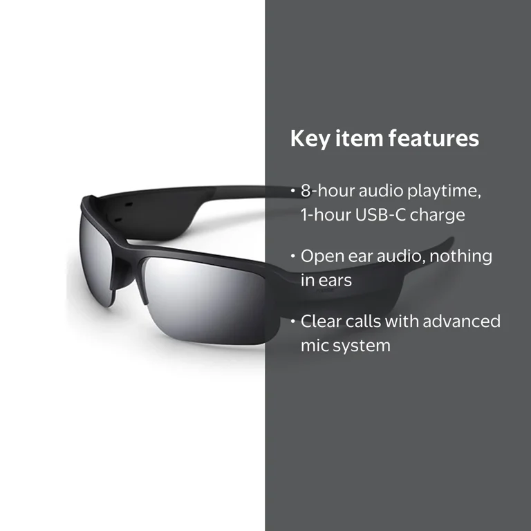Bose Frames Tempo Bluetooth Sports Sunglasses with Polarized