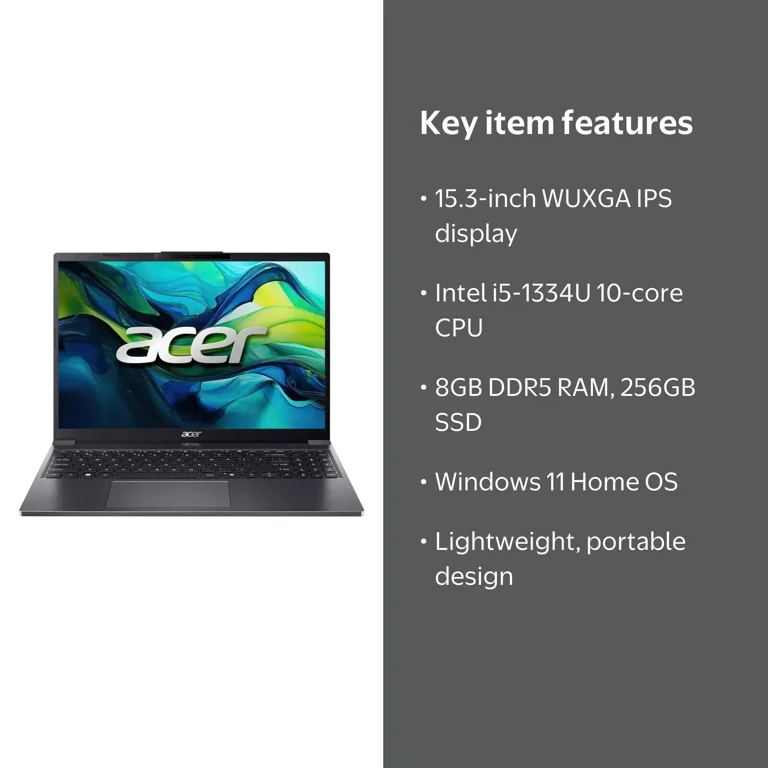 acer Aspire Go 15 Laptop, 15.3