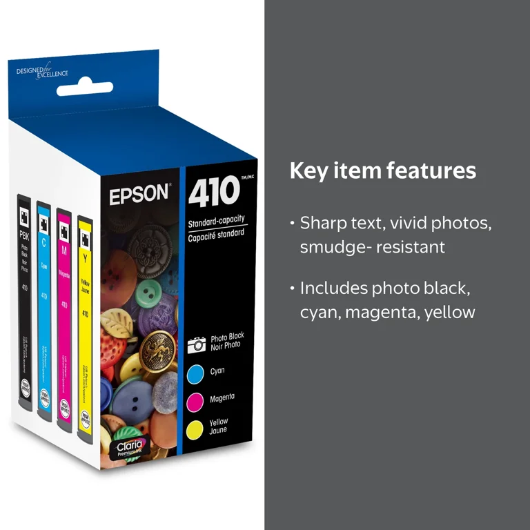 Epson, Ink Cartridges, 410 Claria Premium Multipack, Standard