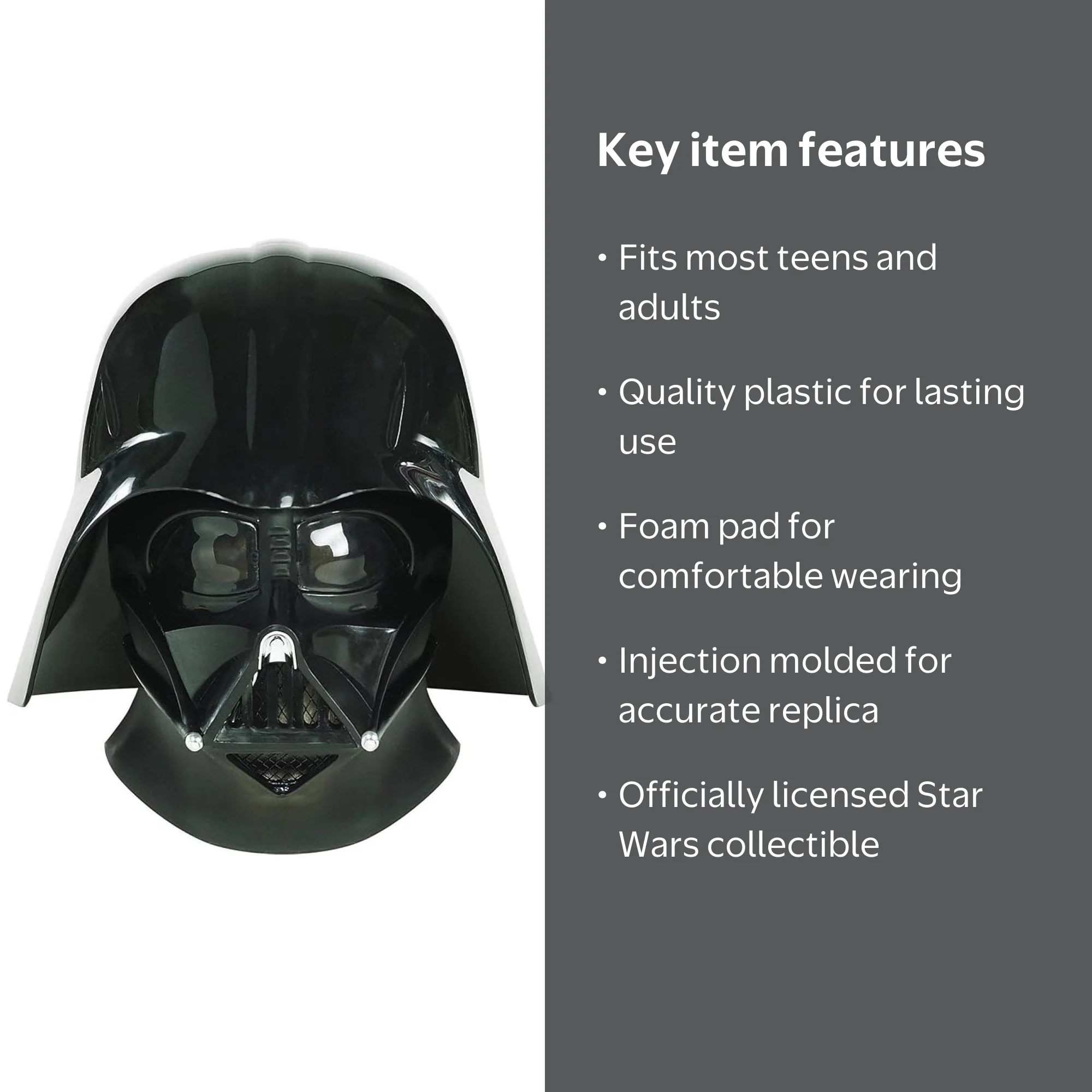 Rubie's Star Wars Supreme Deluxe Darth Vader Mask and Helmet