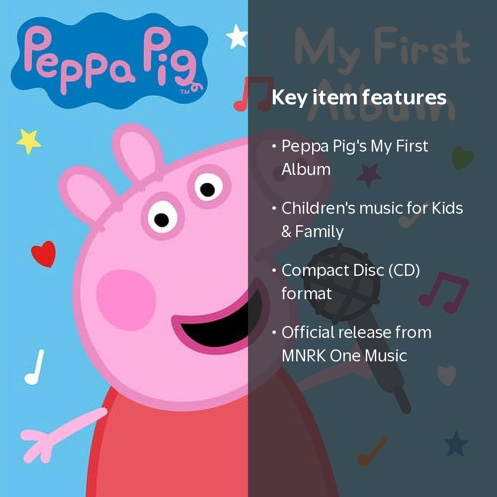 Peppa Pig - My First Album - Kids & Family - CD - Walmart.com