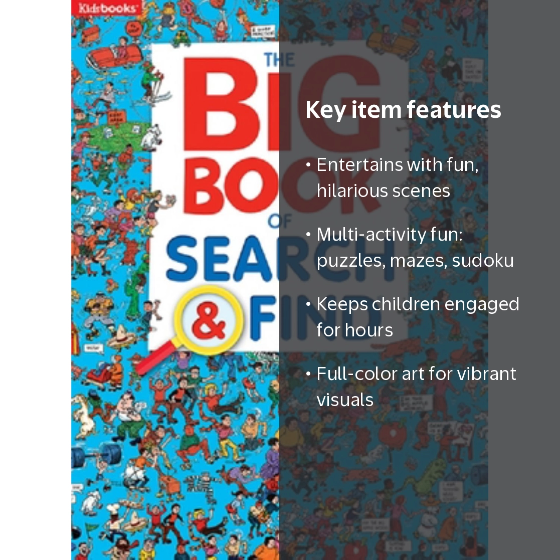 Big Book of Search & Find (Hardcover) - Walmart.com