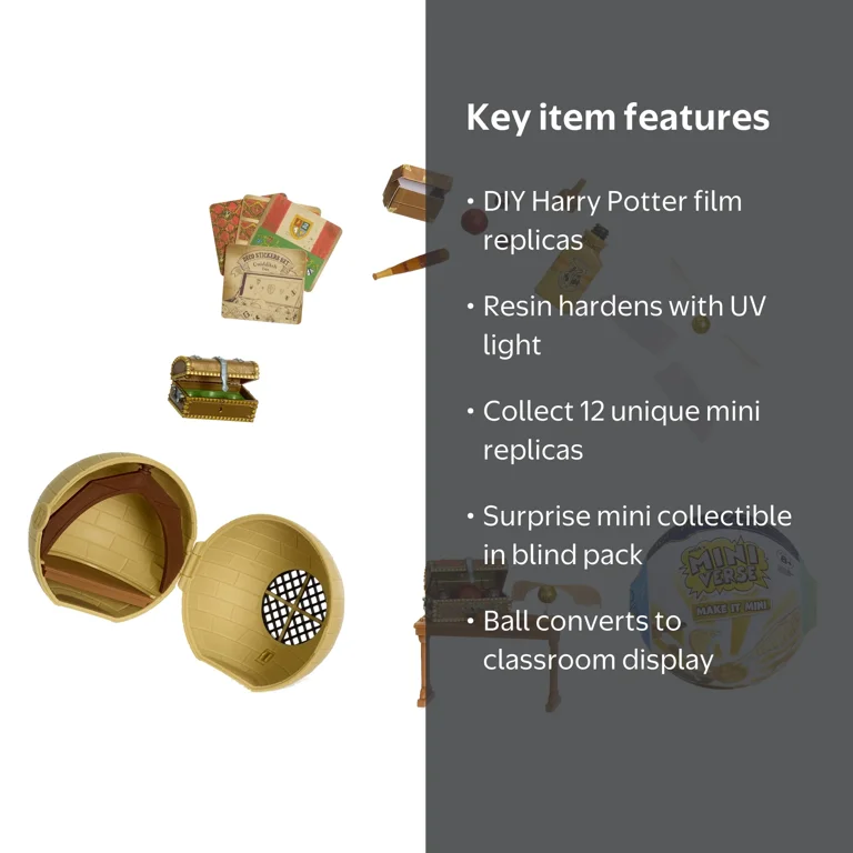 MGA's Miniverse Make It Mini Harry Potter Collectibles, 8+ DIY