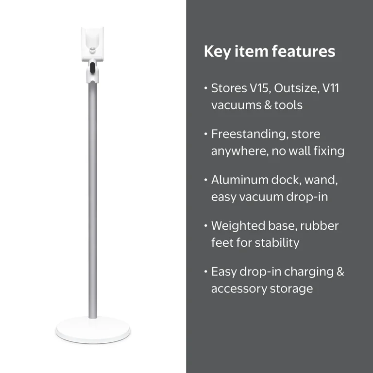 Dyson Floor Dok V15 Detect™, Outsize, V11™ vacuum storage