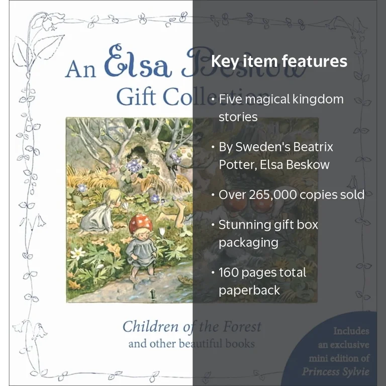 Elsa Beskow, Gift Collection, Children of the Forest, Paperback