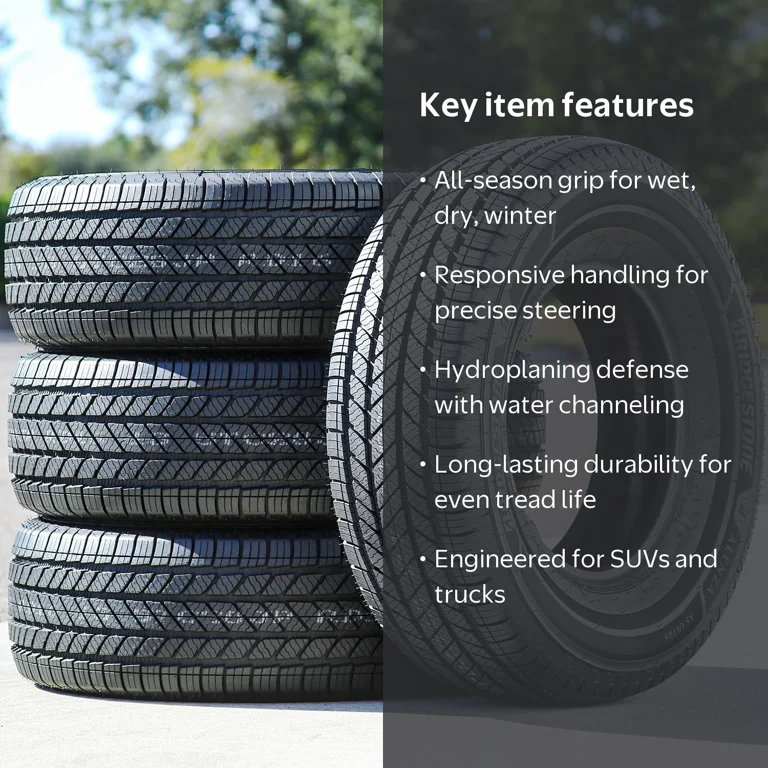 Bridgestone Alenza AS Ultra 235/65R18 106V A/S Performance Tires