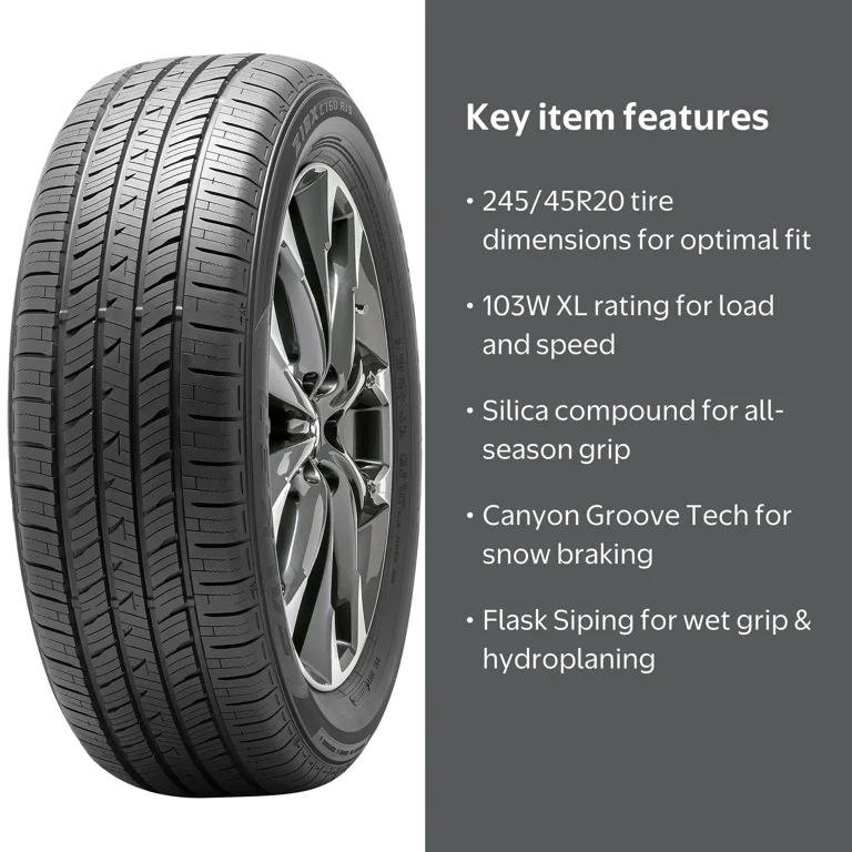Falken, Passenger Tire, 245/45R20 103W XL, All Season UHP