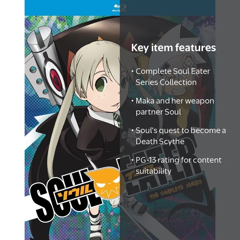 Soul Eater: The Complete Series, PG-13, Anime Fighting Monsters