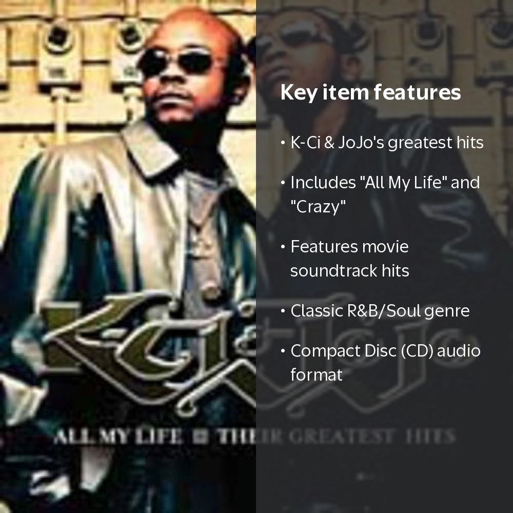 K-Ci and Jojo, All My Life: Their Greatest Hits, R&B Soul