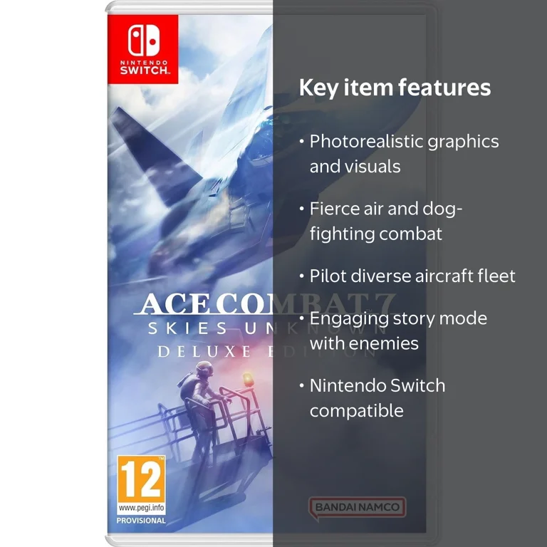 Bandai Namco Ace Combat 7 Skies Unknown Deluxe Edition Nintendo