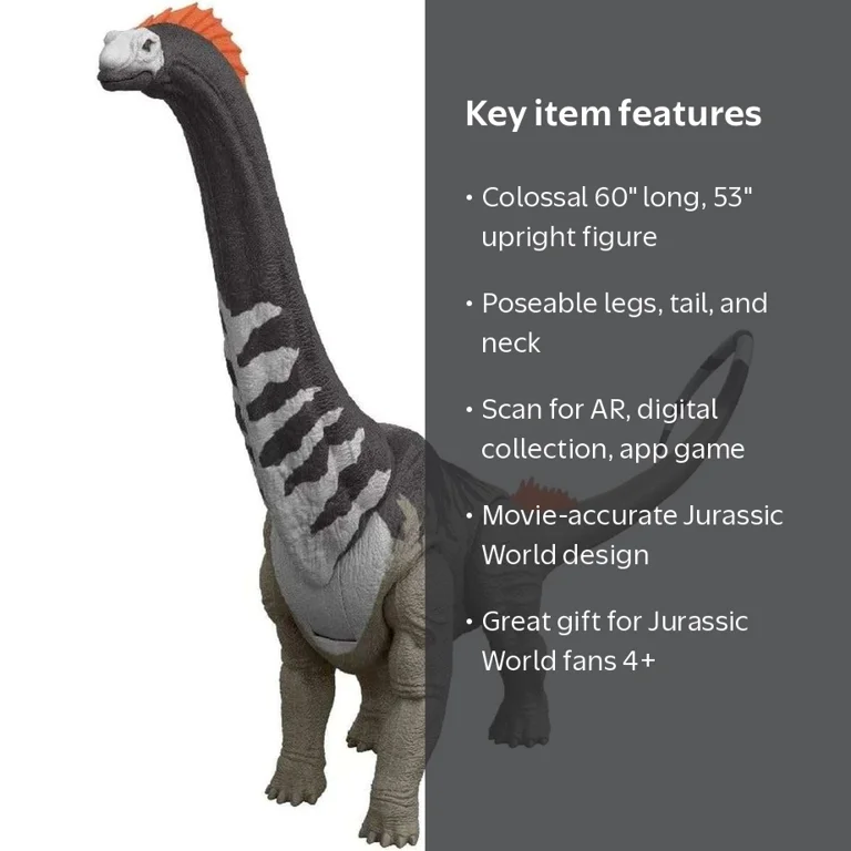 Jurassic World Rebirth Super Colossal Titanosaurus Dinosaur 53