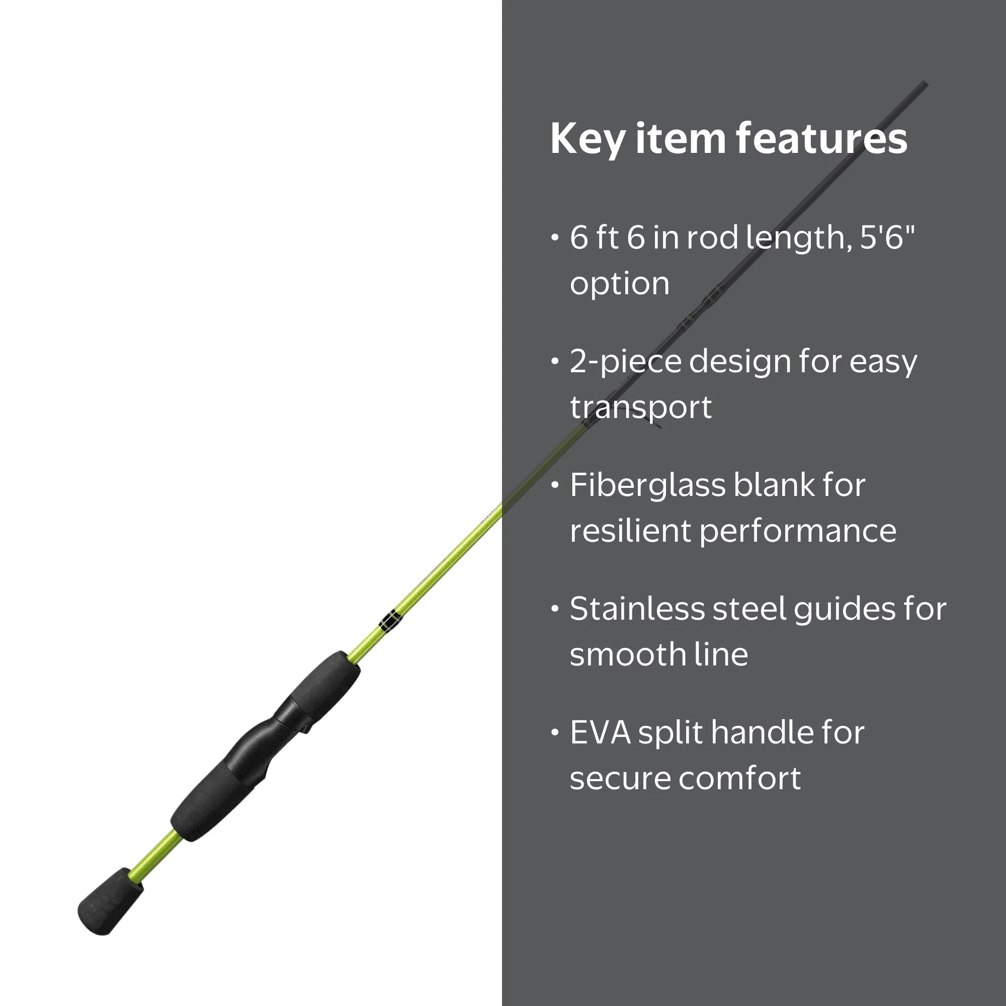 Lew's Crappie Thunder 2-Piece 6'6