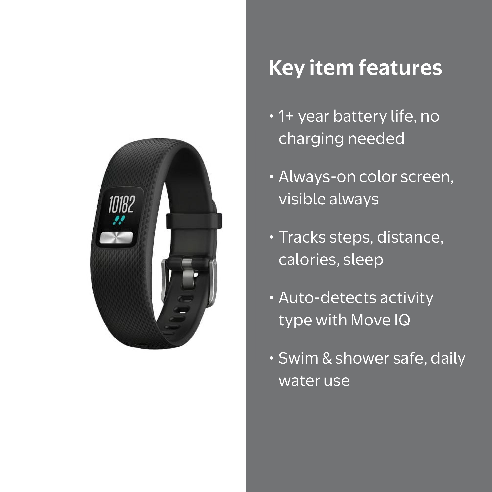 Garmin Vivofit 4 Activity Tracker Watch - S/M - Walmart.com
