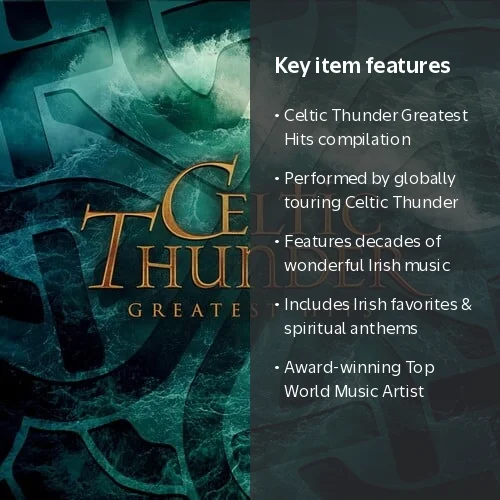 Celtic Thunder, Greatest Hits CD, Irish Music & Performance