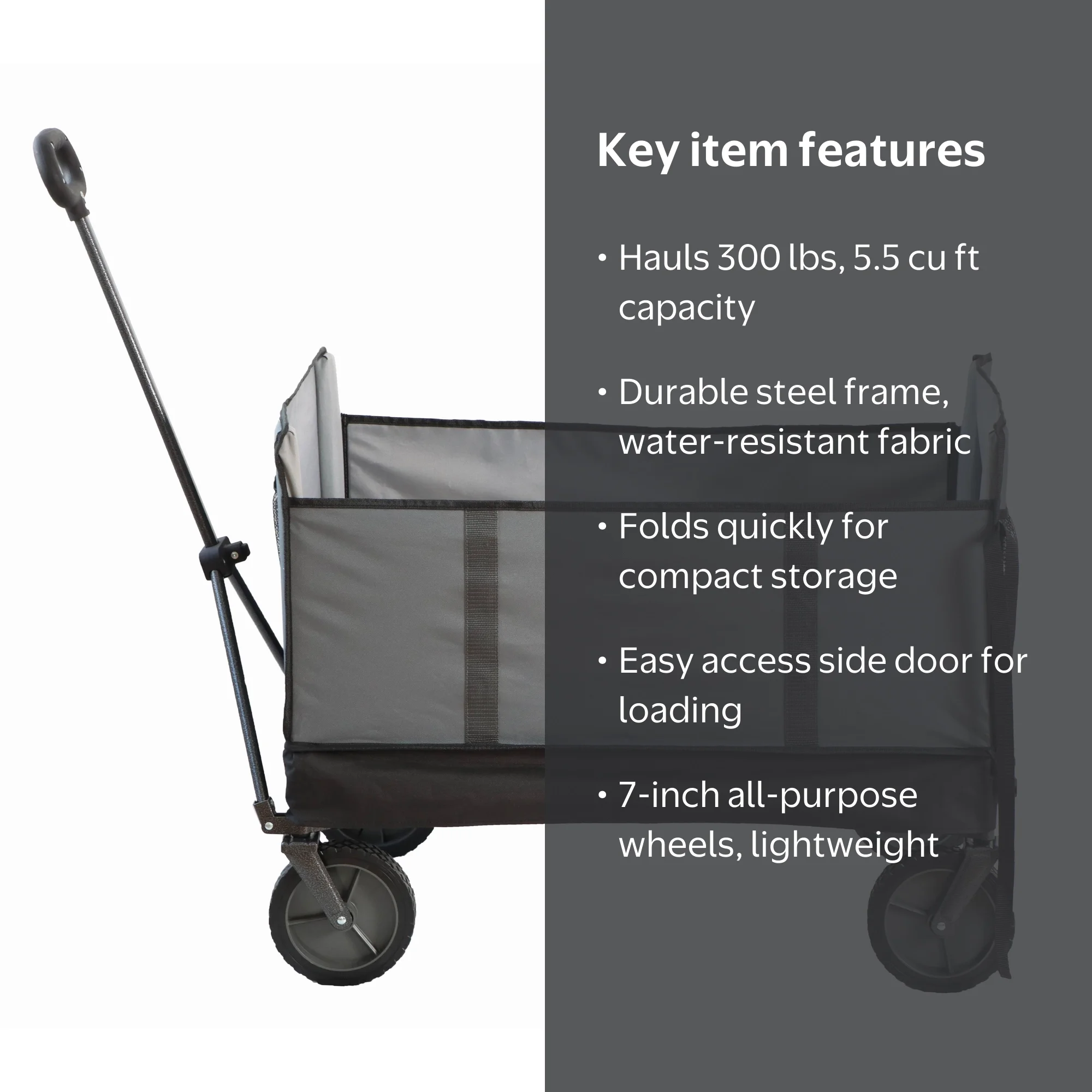 Seina Omni Multi-Purpose Folding Outdoor Wagon - lb Capacity