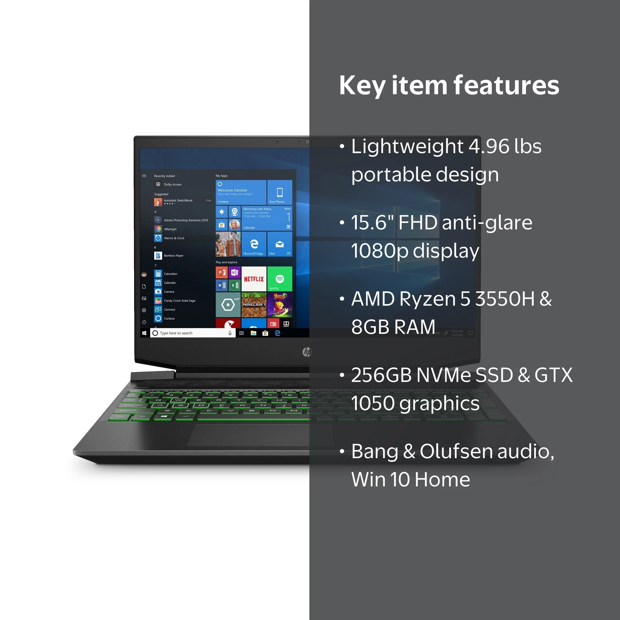 【美品】ノートPC HP Pavilion Laptop 15 Ryzen 7 HP Pavilion Gaming 15-ec0751ms Laptop AMD Ryzen 5 3550H 2.1 GHz up