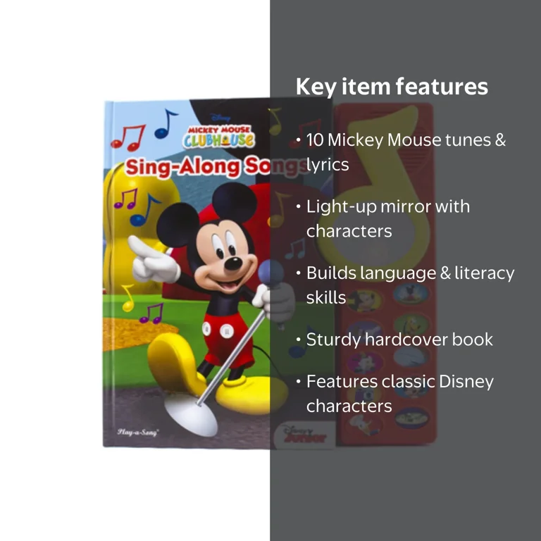 Play-A-Song Disney Junior Mickey Mouse Clubhouse Sing-Along