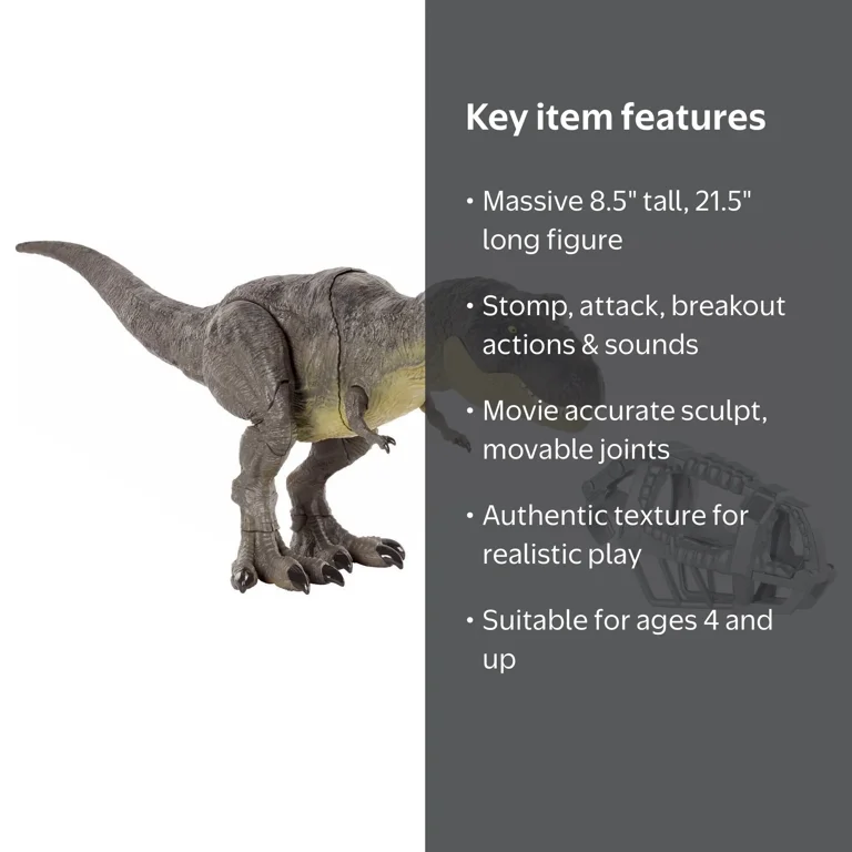 Jurassic World: Camp Cretaceous Dino Escape Stomp 'n Escape T-Rex