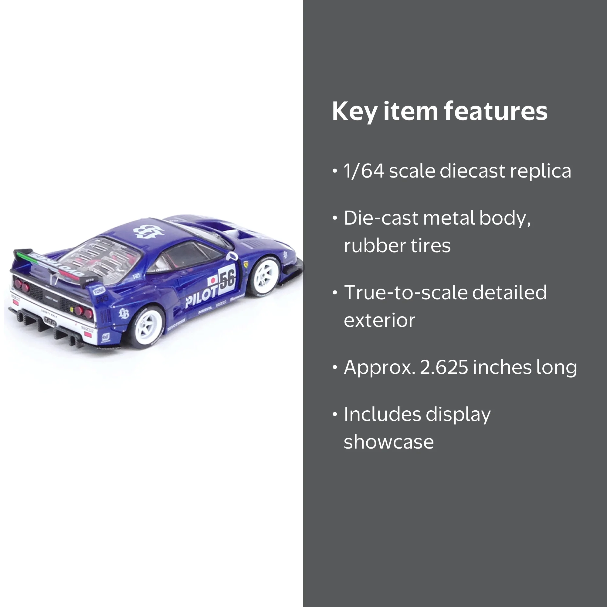 LBWK (Liberty Walk) F40 #56 Blue 