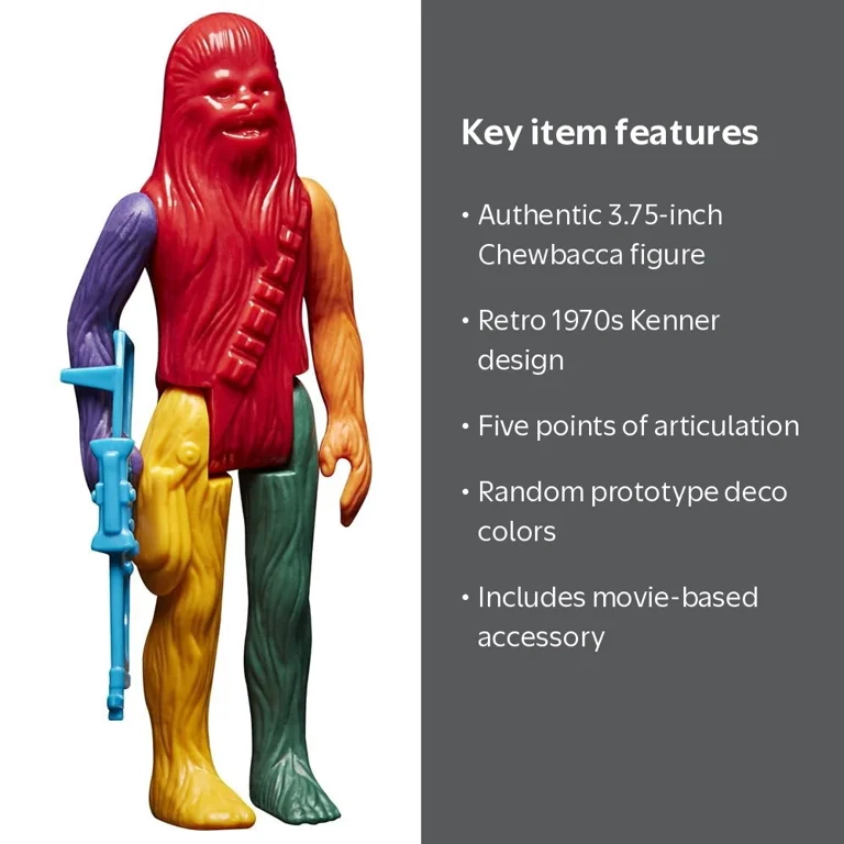 Star Wars Retro Collection Chewbacca Prototype Edition - Walmart.com Star Wars Retro Collection Chewbacca Prototype Edition - Walmart.com