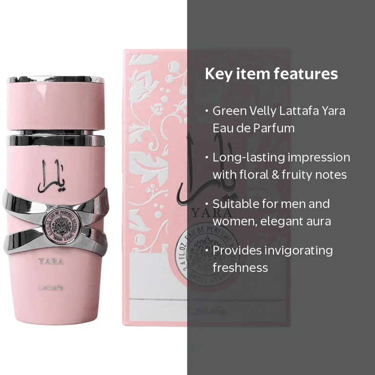 Lattafa Yara Long Lasting Eau De Perfume, 100 ml, Unisex Fresh