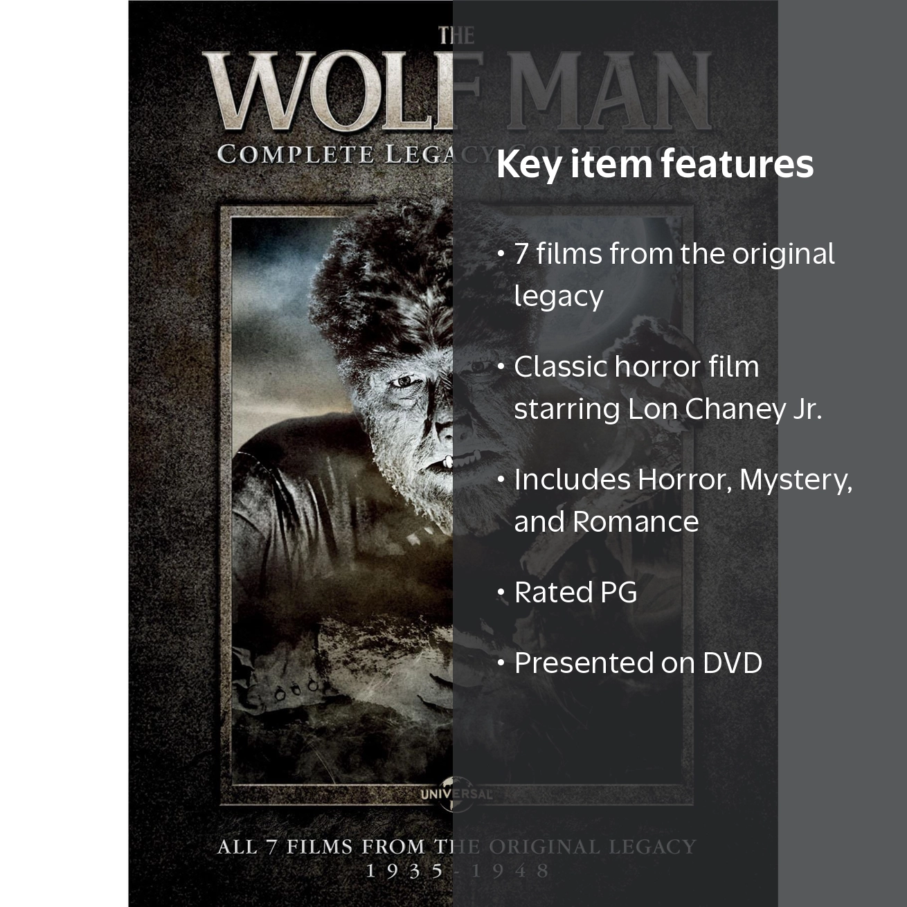 Wolf Man: Complete Legacy Collection - Werewolf Creature Set (DVD